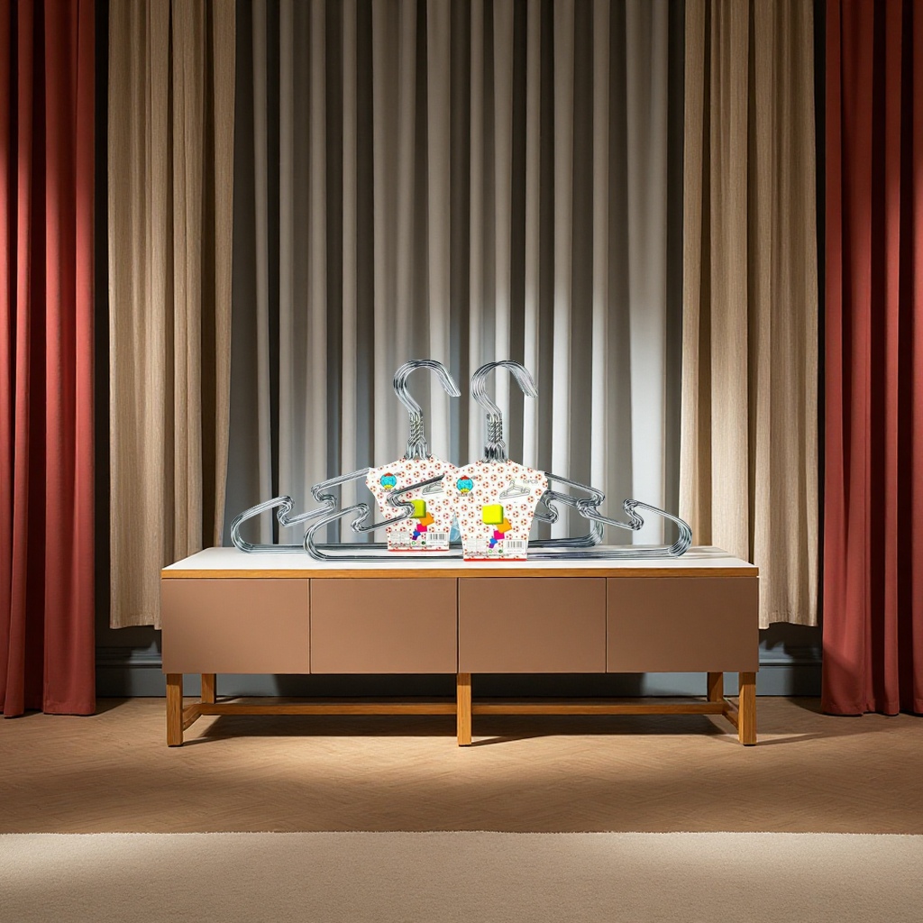 木质衣架折叠式翼型晾衣架服装厂专用多功能衣架简约实用详情图2