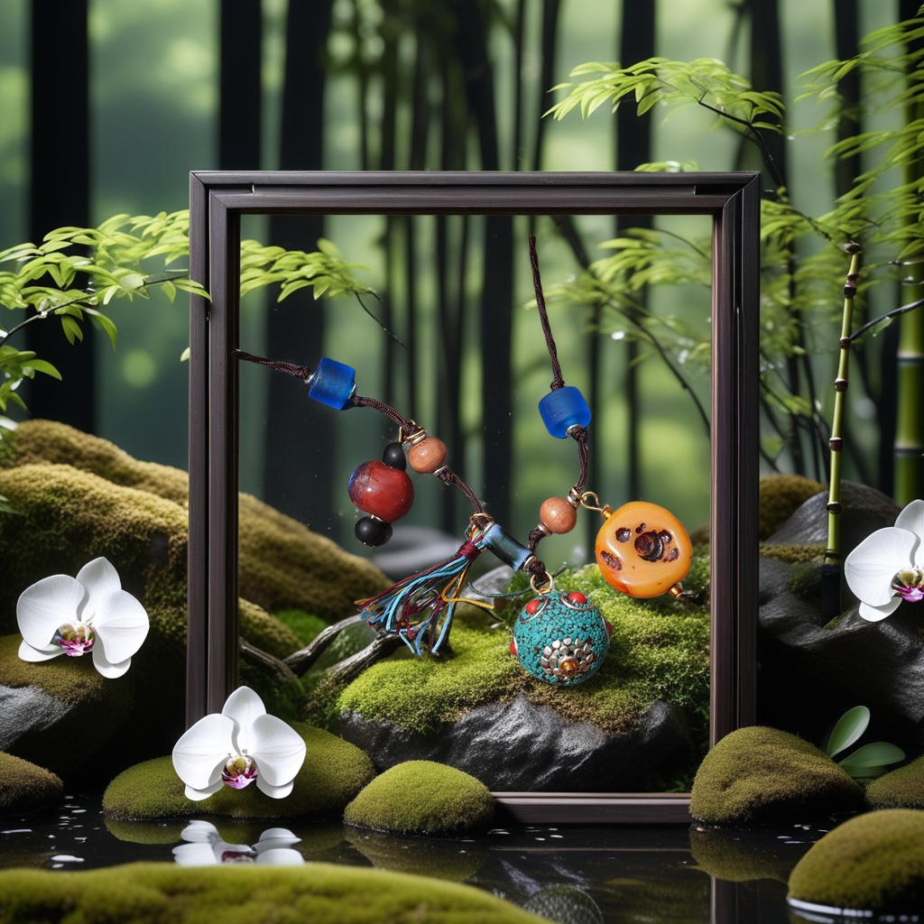 Xingni's long, simple sweater chain, Moroccan old amber necklace, clothing and accessories are fashionable and versatile Application Scenario