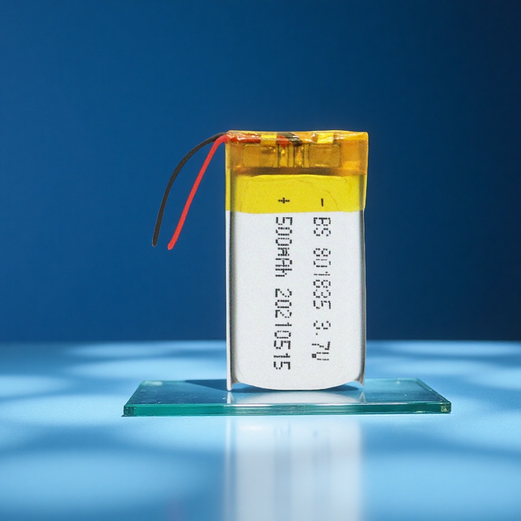 801835 batería de polímero de litio 3.7V500mAh batería recargable adaptación modelo 801735/821830 fuente de alimentación de respaldo