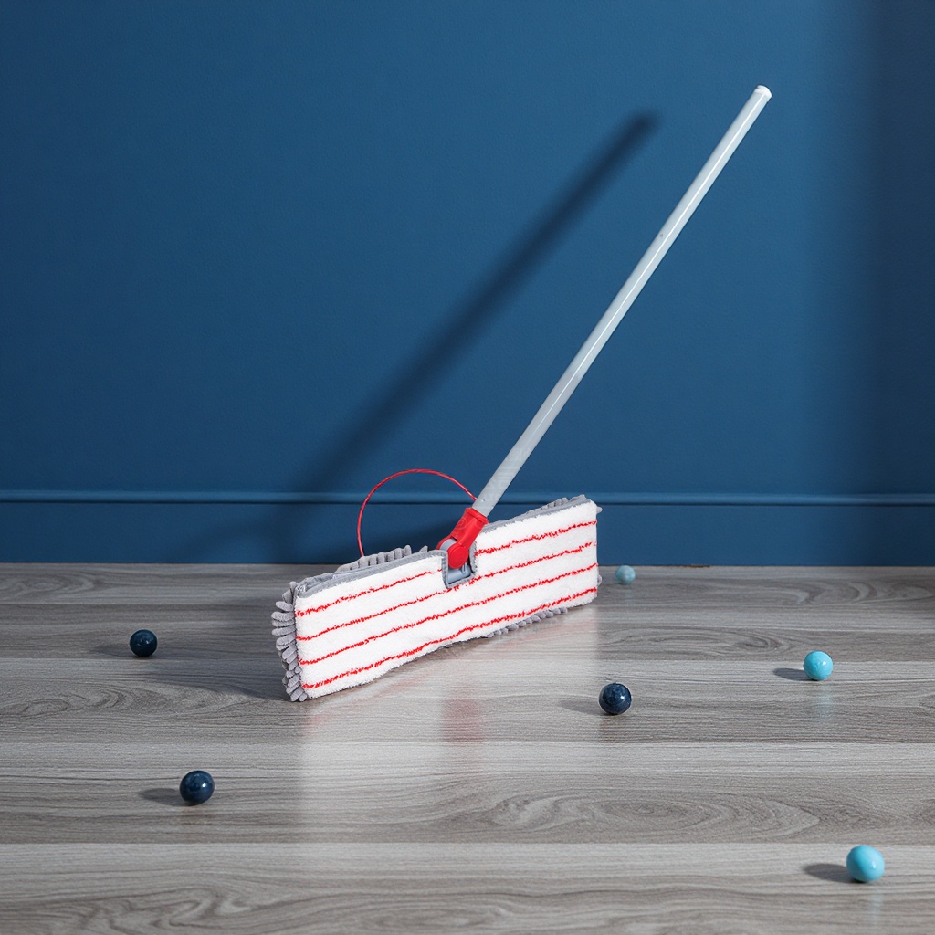 LIAO雪尼尔双面平板拖把三节杆懒人拖地干湿两用家务清洁拖布跨境日用百货