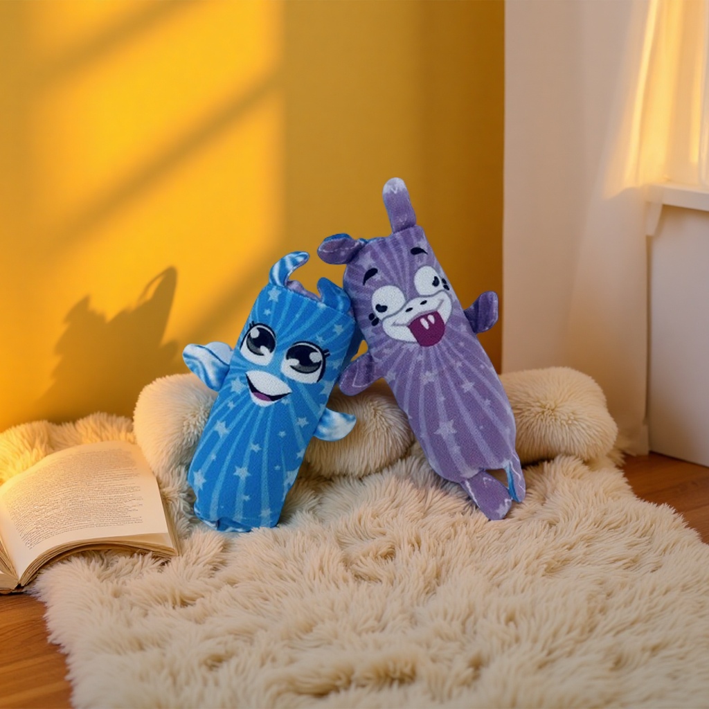 Factory direct sales of winter plush stress-relieving water snake toys. Soft and hard to hold, fun parent-child kneading and interactive relaxation toys Specification image
