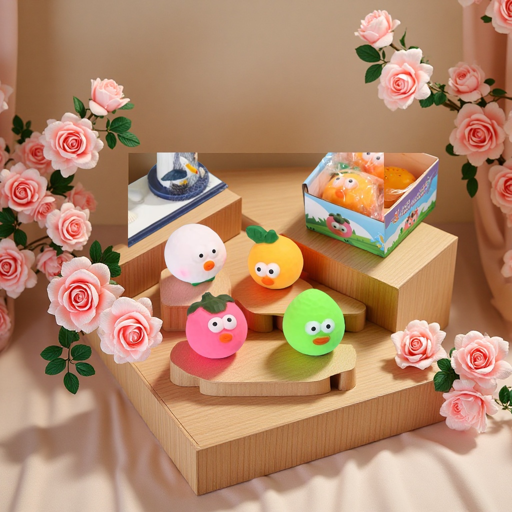 Kneading Fun Stress-relieving and Educational Toy Fruit Pie Finger Relaxation and stress-relieving Fun toy suitable for both children and adults