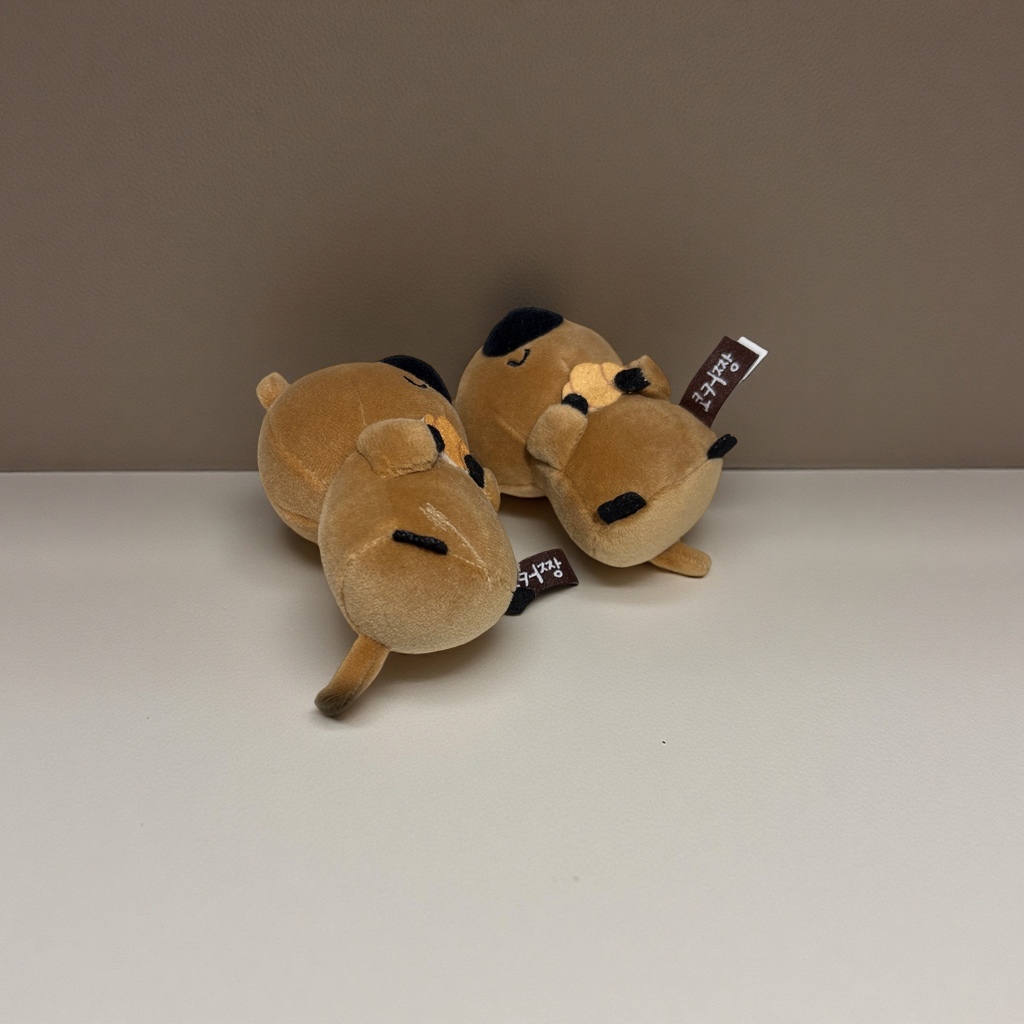 毛绒玩具/玩偶/创意潮流玩具/玩偶挂件/水豚噜噜产品图