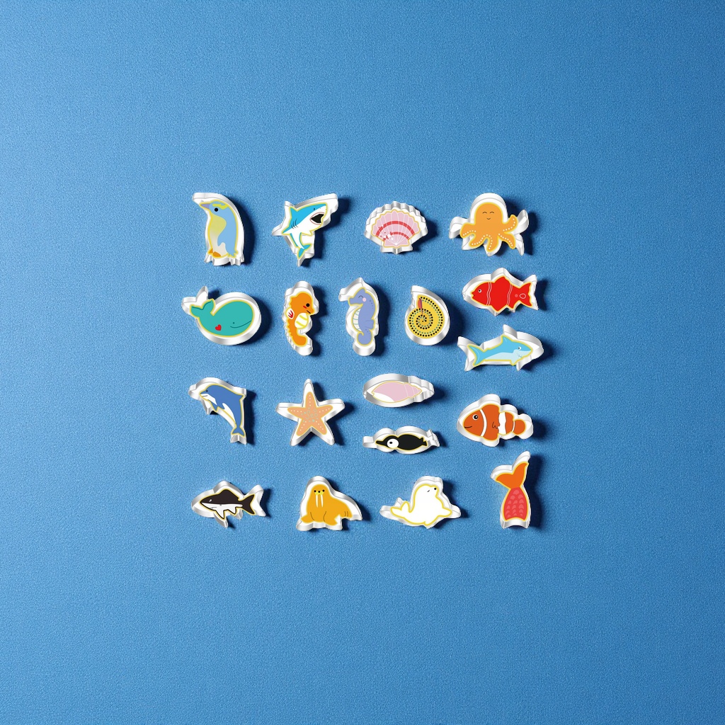 厨房用品烘培工具海洋生物不锈钢饼干模具烘焙工具多款可选批发日用百货亚马逊货源