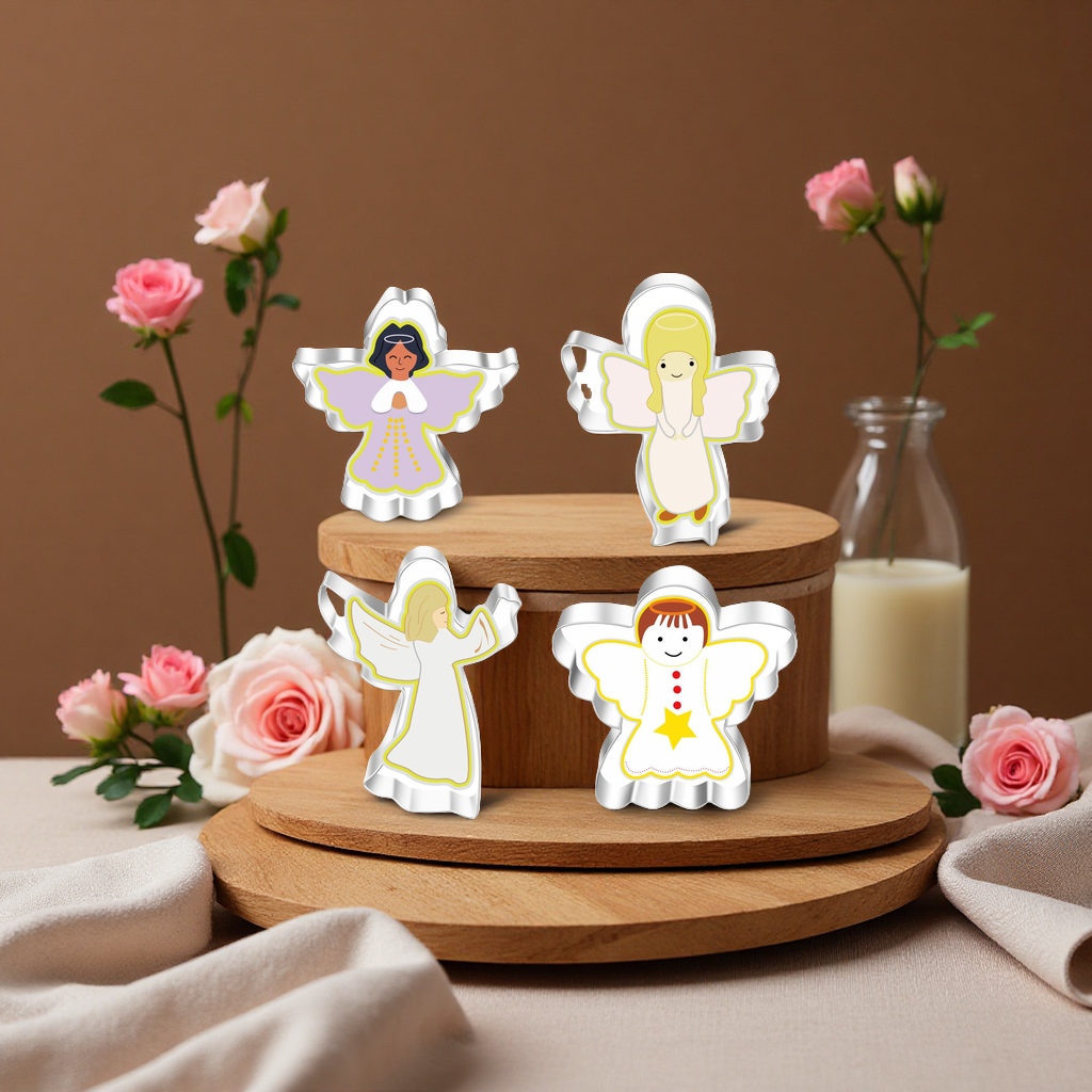 厨房用品烘培工具不锈钢饼干模天使造型家用厨房烘焙工具跨境电商货源日用百货烘焙用具饼干模具