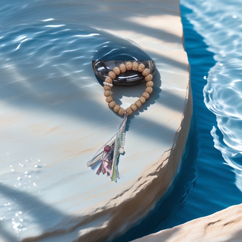 The Diamond Bodhi bracelet and prayer beads are made of natural materials and are available in both men's and women's sizes Specification image