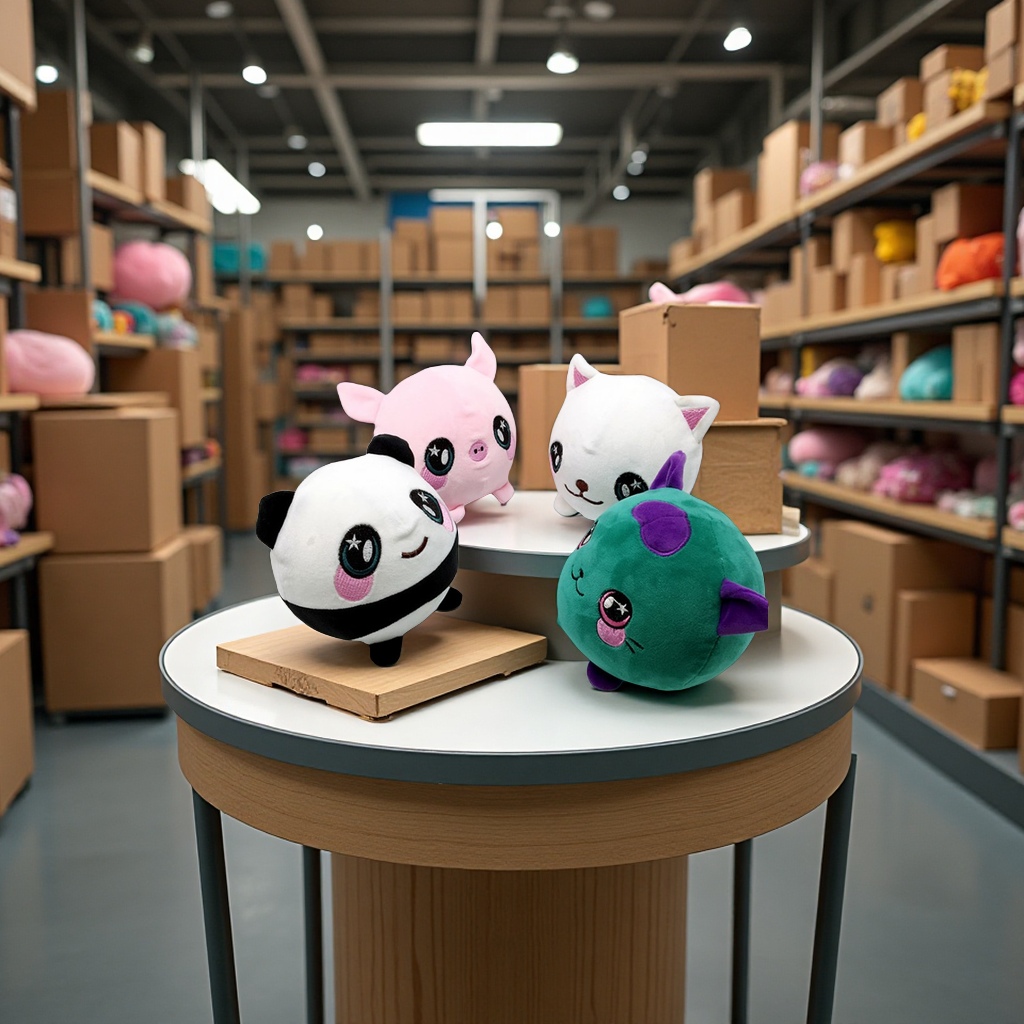 Plush animal figurines for stress relief and slow rebound, creative and cute PU foam cotton factory best-selling doll figurines as gifts details Picture