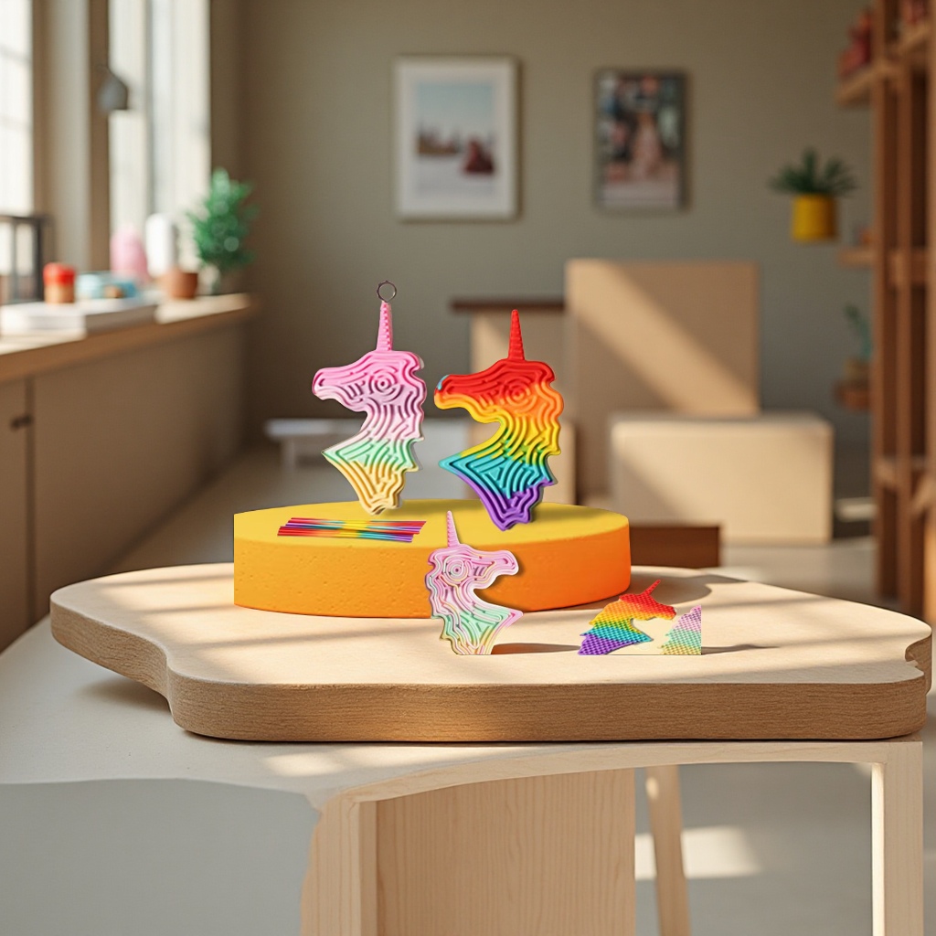 新款硅胶感官活动板益智玩具食品不含BPA工厂直发感统训练器材儿童早教启智产品图