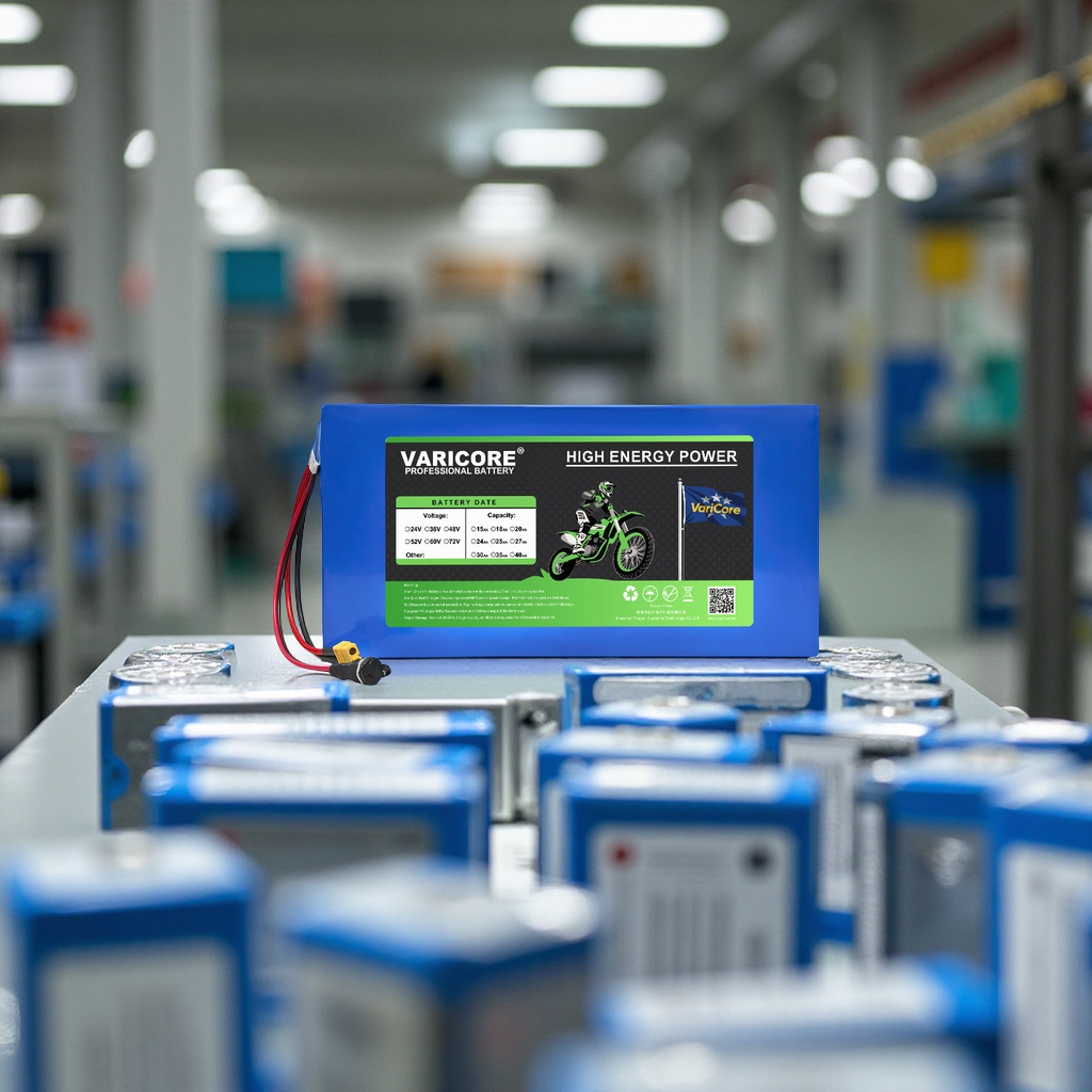 VariCore 3.7V21700 battery cells 48V 30AH, 35AH, 40AH large-capacity power lithium battery packs for electric vehicles and bicycles Item Picture