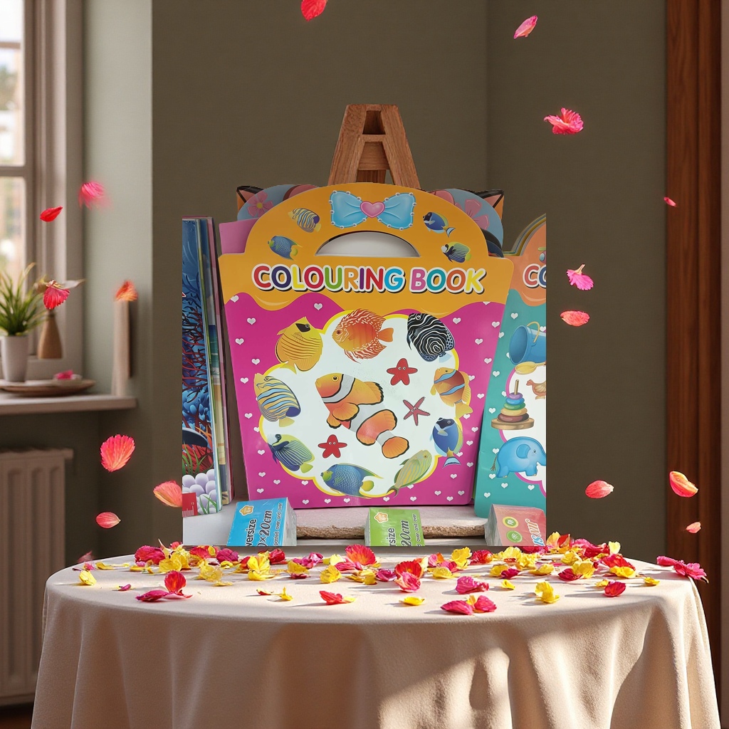 素描本儿童卡通款水画本刮画纸卡通趣味绘画练习本儿童专用多款可选