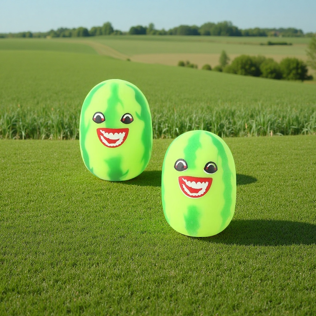 Play with the watermelon-relieving, squeezing toys and hand exercises in the lake to relieve stress Application Scenario