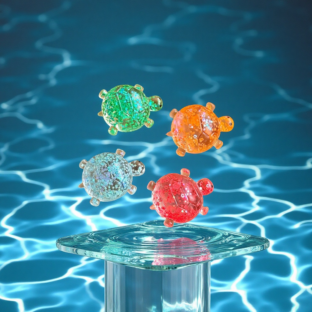 Douyin's best-selling large-sized maltose sequin turtle bead car office desktop decoration model toy animal and plant simulation fun decoration Application Scenario