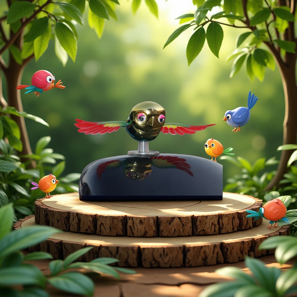 Creativity flutters its wings in the wind, flying like birds. Car ornaments are dynamic and fly with you. Fun interior decoration and car toys