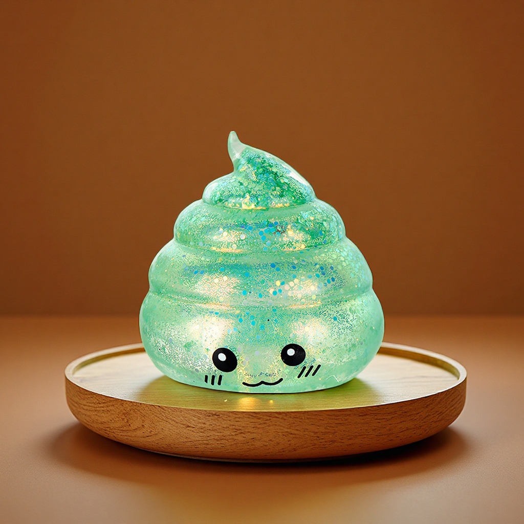 Cross-border new product Fun prank poop Maltose Gold powder Kneading Fun Stress-relieving poop toys wholesale new, unique and creative toys Application Scenario