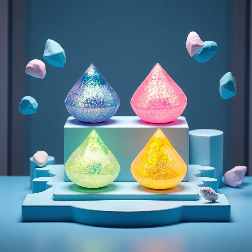 Diamond maltose pinching balls, children's stress-relieving toys, slow rebound release balls, factory wholesale, new and unique toys Item Picture