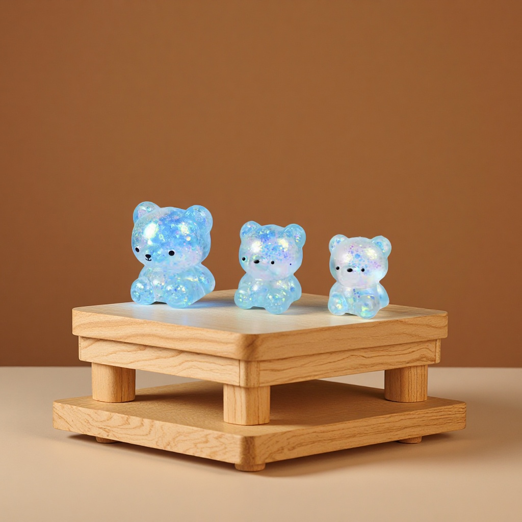 Aurora Maltose Mini Bear Squeeze Fun Stress-Relieving Toys Slow Rebound Syrup Candy Ball Factory wholesale New and unique stress-relieving toys Application Scenario