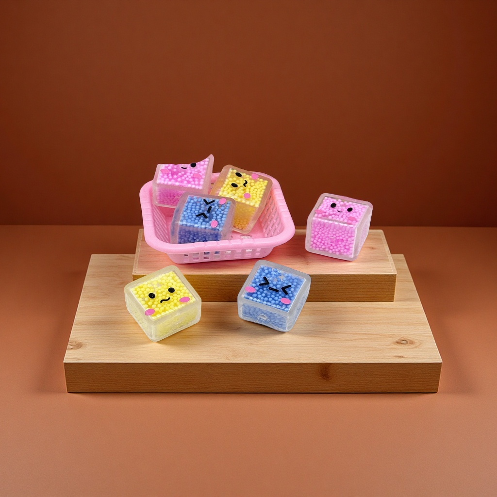 Cross-border cube foam ball stress-relieving toy TPR Slow Rebound Pinch Fun Release Stress relief wholesale New and unique toys
