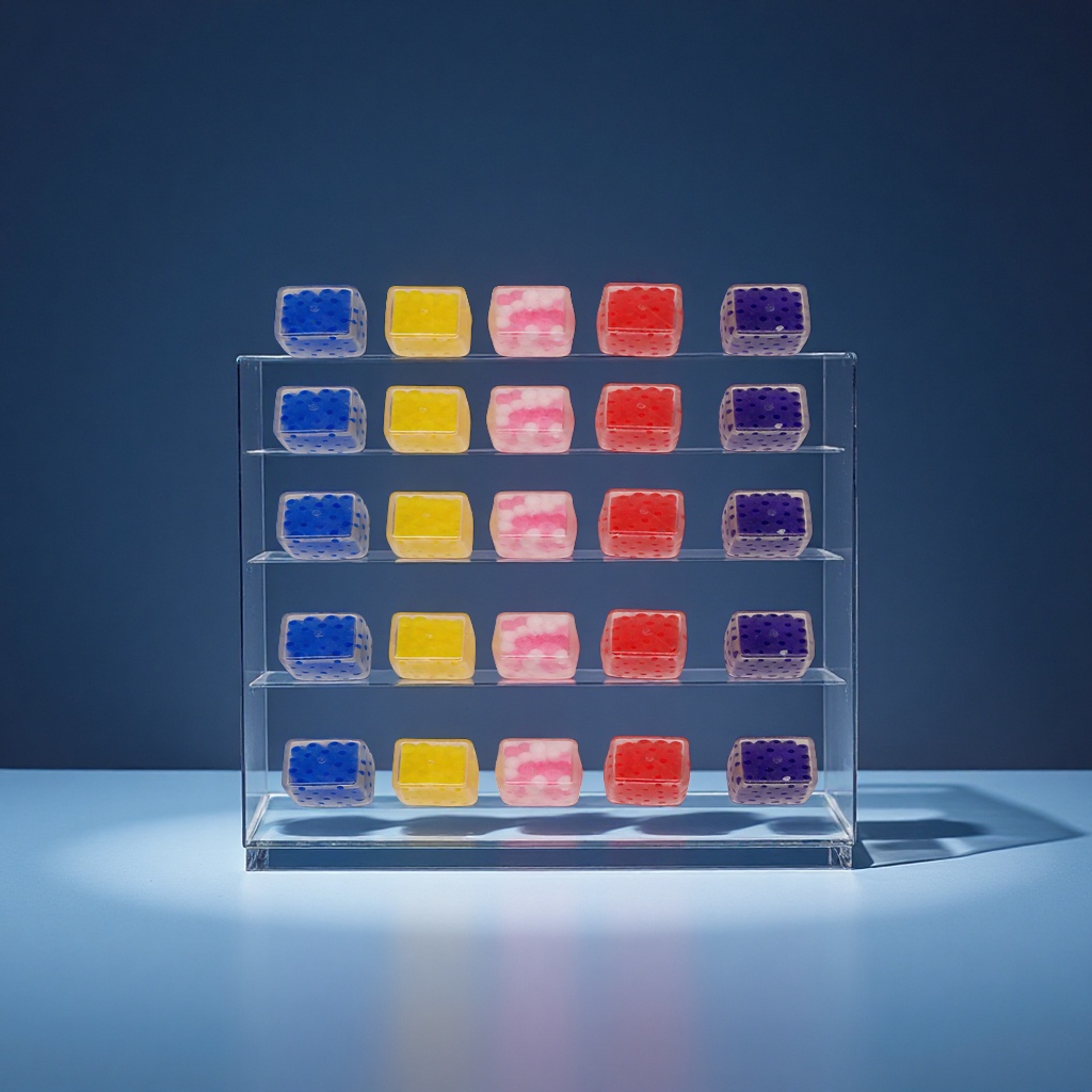 Amazon Needoh ice cube Beads, stress-relieving balls, Kneading Fun, stress-relieving cubes, traditional sports and leisure board game toys Item Picture