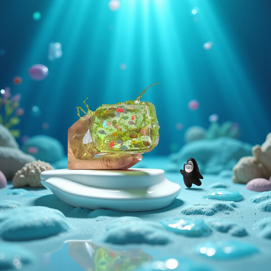 梦幻海底水感解压玩具透明仿硅胶捏捏乐创意生日礼物批发减压玩具食品酒水水产零食鱼类零食