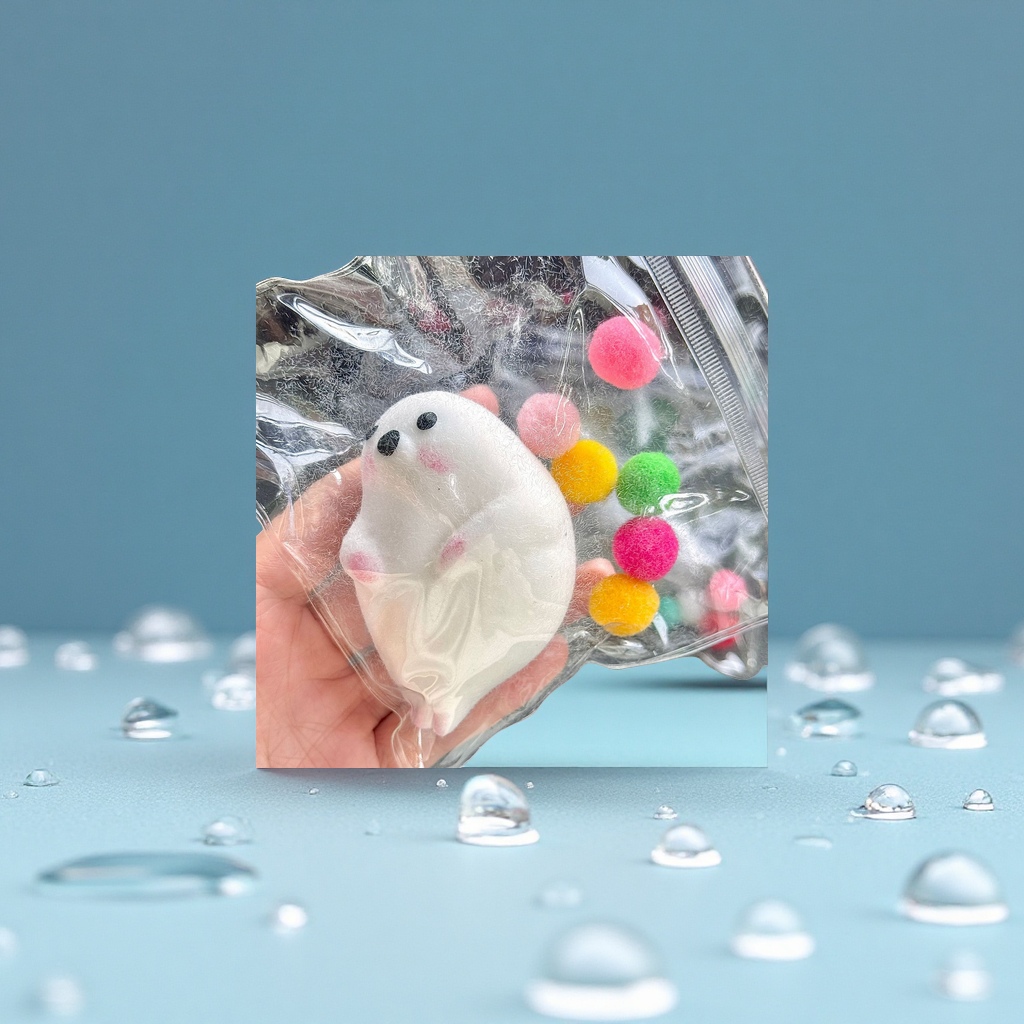 Seal and sea lion pinching fun, student cute slow rebound Capybara plush toy, bathroom toy bestseller wholesale details Picture