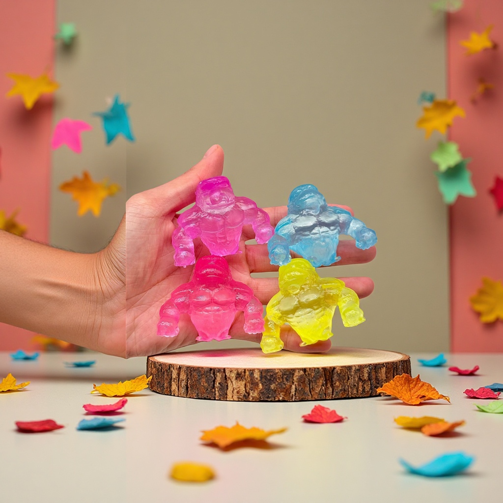 The new gorilla creative release toy is a fun and stress-relieving toy for children, featuring a slow rebound and playful pranks