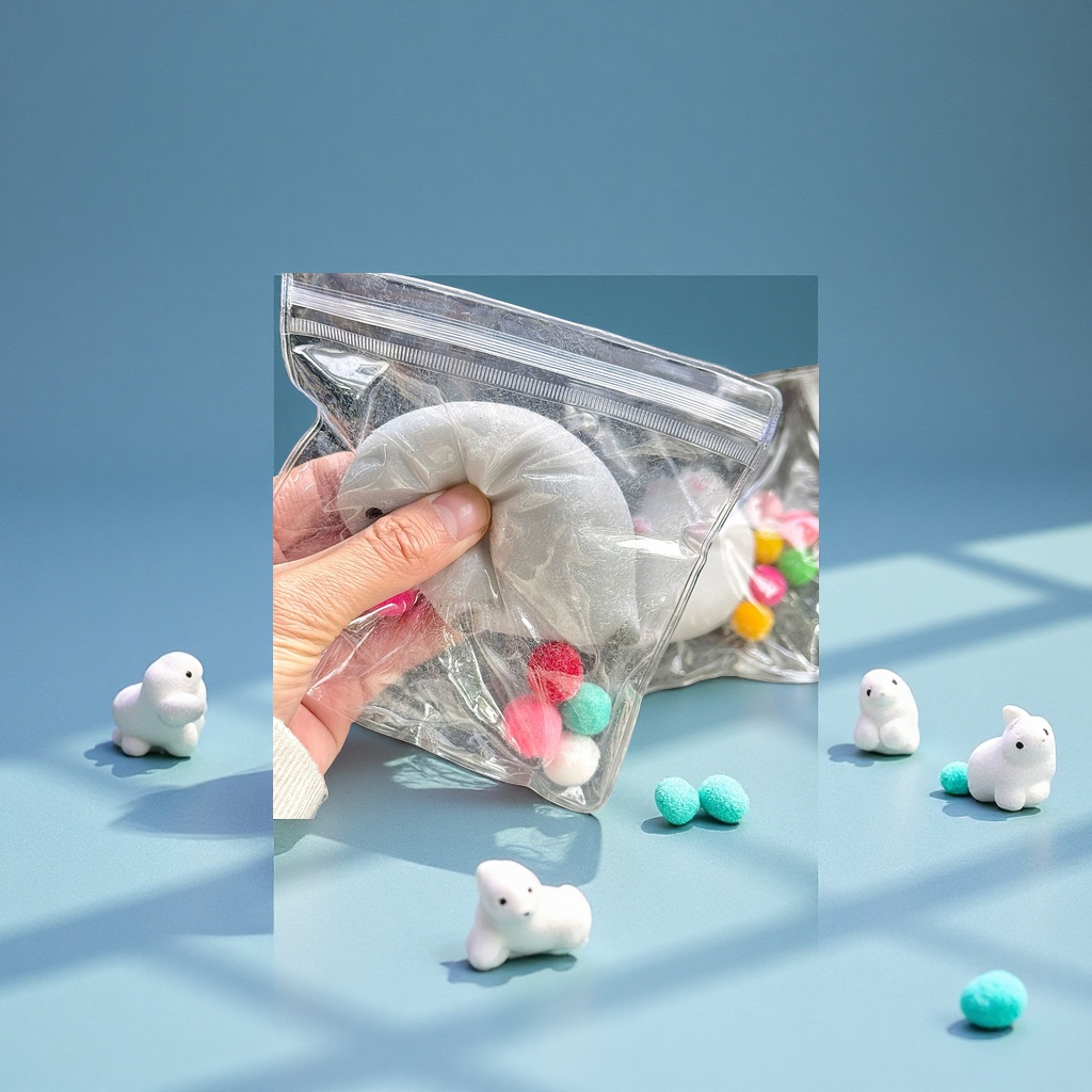 Seal and sea lion pinching fun, student cute slow rebound Capybara plush toy, bathroom toy bestseller wholesale Specification image