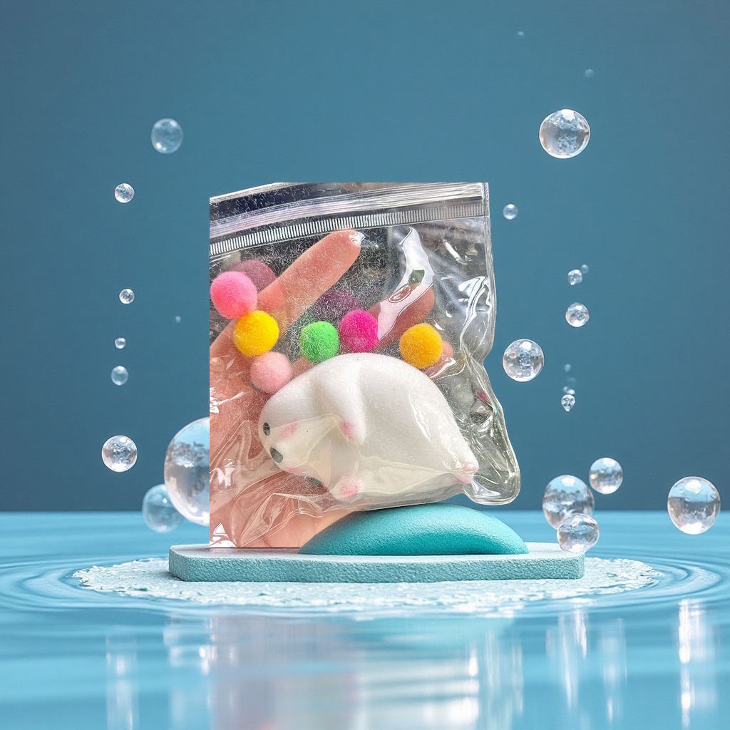 Seal and sea lion pinching fun, student cute slow rebound Capybara plush toy, bathroom toy bestseller wholesale Item Picture