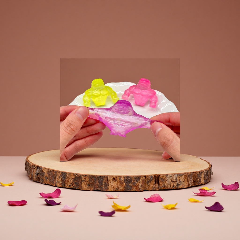 The new gorilla creative release toy is a fun and stress-relieving toy for children, featuring a slow rebound and playful pranks Application Scenario