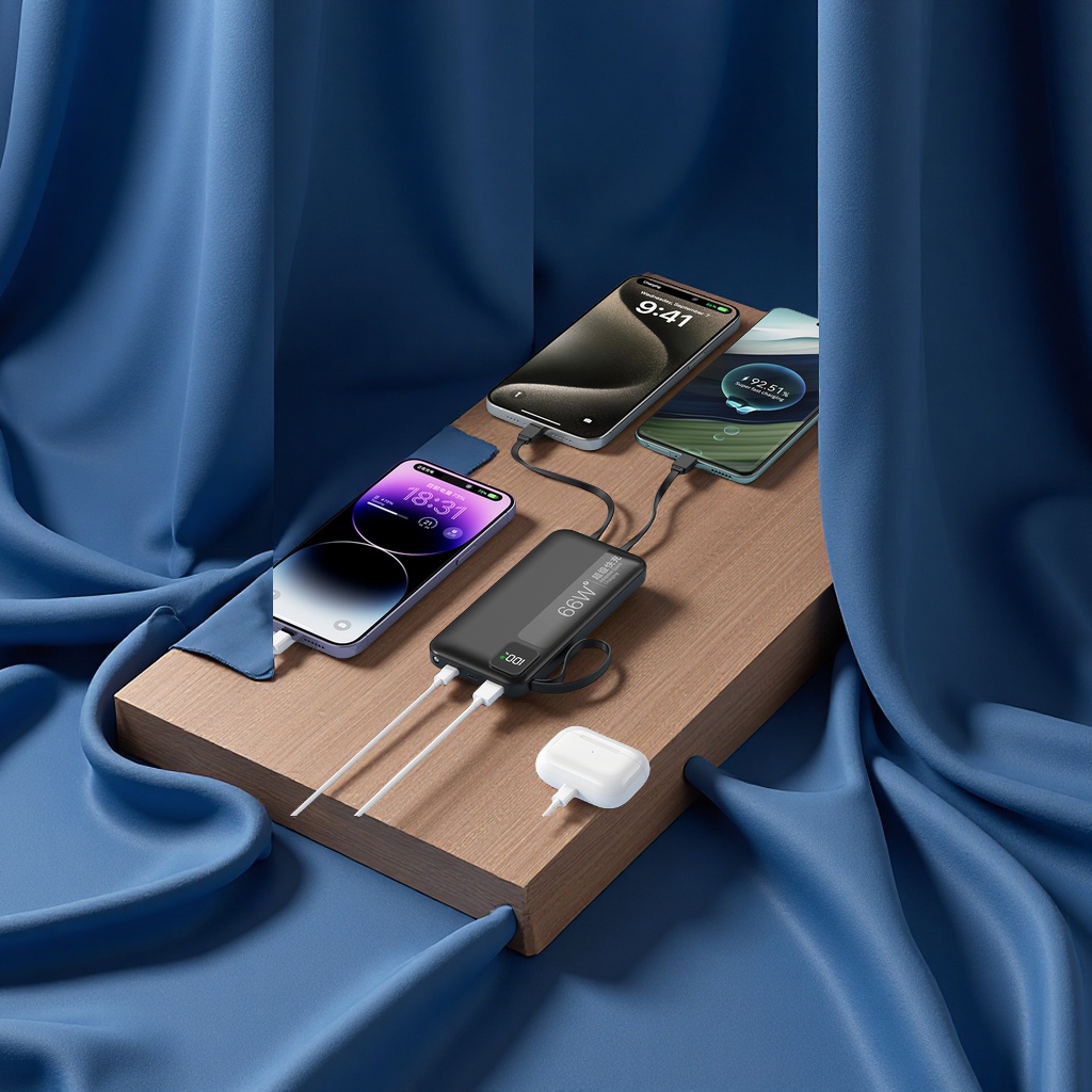 New national standard 3C certification 20000 mah Super fast charging power bank cross-border customization Tik digital computer mobile phone accessories details Picture