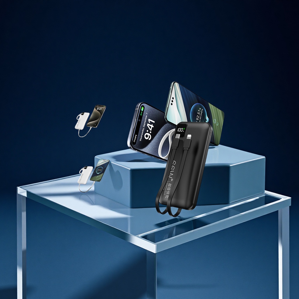 New national standard 3C certification 20000 mah Super fast charging power bank cross-border customization Tik digital computer mobile phone accessories Application Scenario