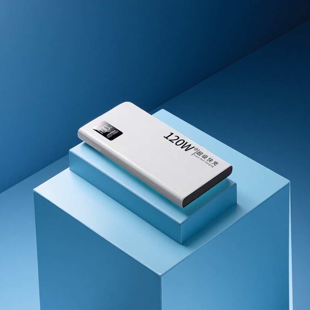 Digital computer and mobile phone accessories: 120W super fast charging, 30000 mah large-capacity intelligent digital display power bank, 3C certification customization details Picture