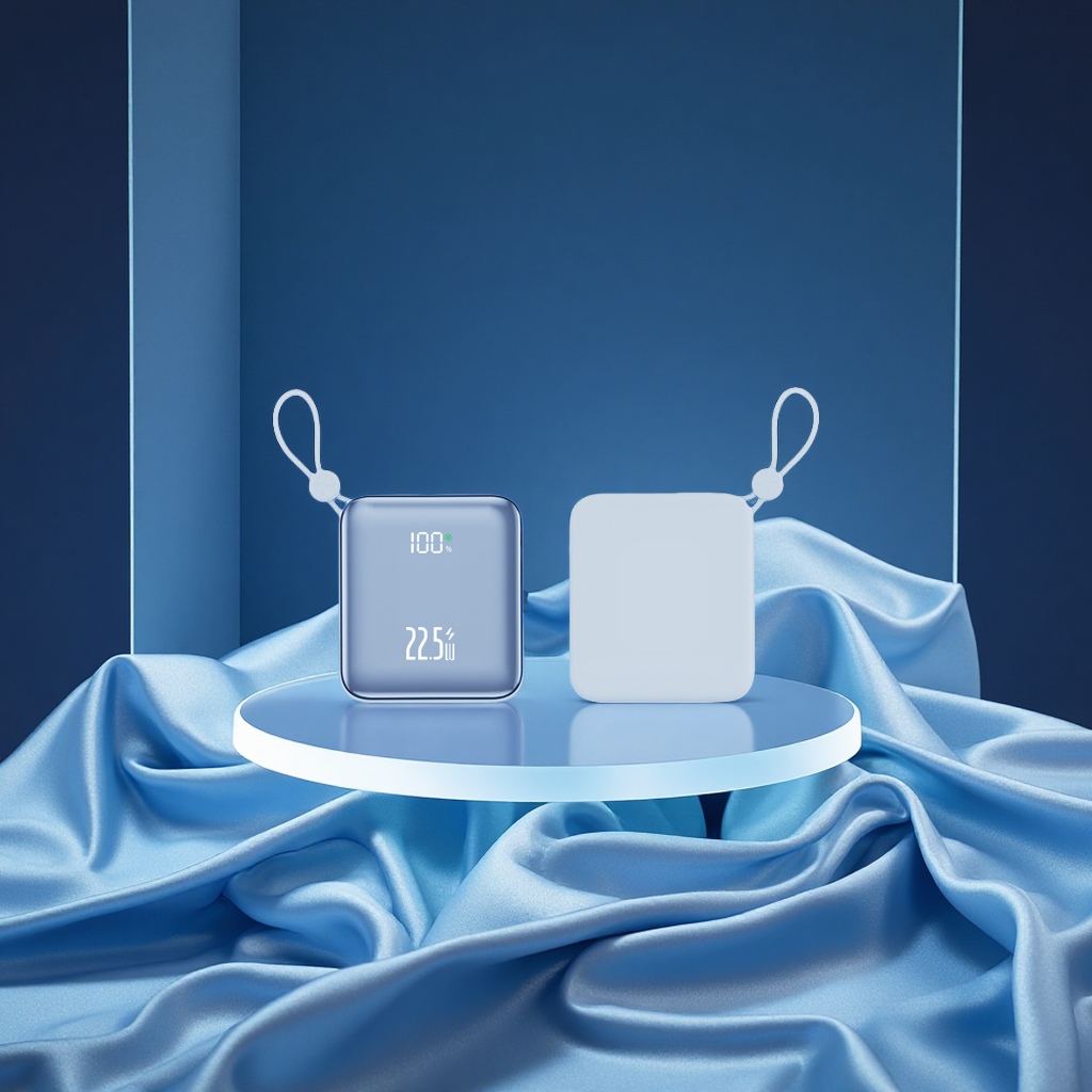 Factory wholesale of large-capacity fast-charging power banks with a capacity of 20,000 mah, 3c certification, gift customization, logo, digital computer and mobile phone accessories Item Picture