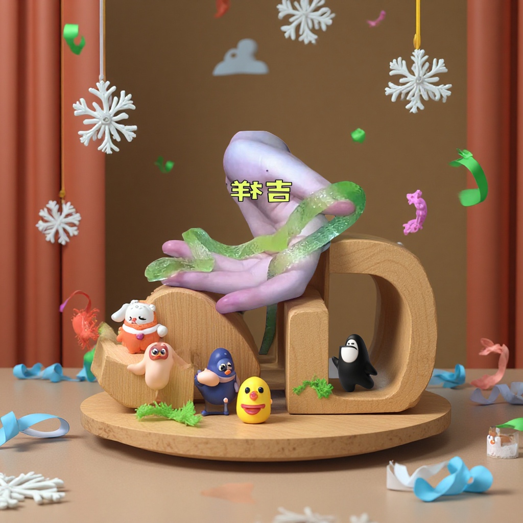 A cute and auspicious little snake simulation toy for the Year of the Snake, a creative stress-relieving gift for boys and girls, and a hand sanitizer for body cleansing