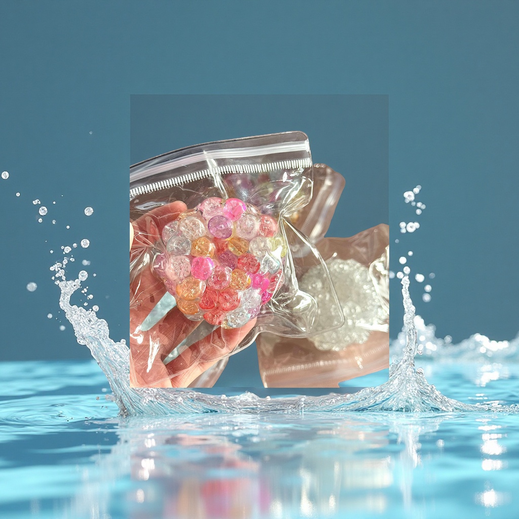 Vienna Ice Ball, Noisy Ball, Girl's Heart's Voice, handcrafted ball, high appearance level, stress-relieving and fun, casual water play toy Application Scenario