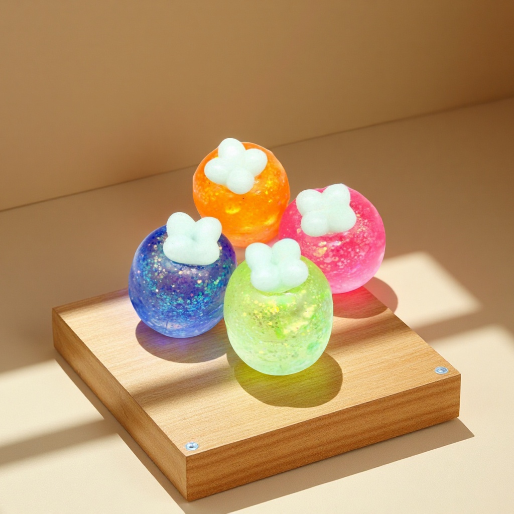 Easter Four-color maltose radish Mini Kneading Fun Aurora Gold Powder Stress-relieving Toy, a new and unique toy for children