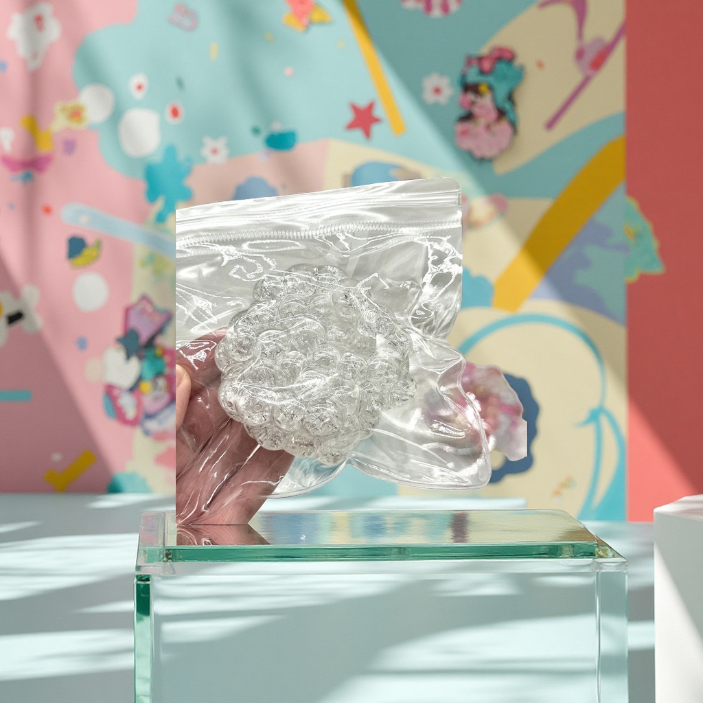 Vienna Ice Ball, Noisy Ball, Girl's Heart's Voice, handcrafted ball, high appearance level, stress-relieving and fun, casual water play toy Item Picture