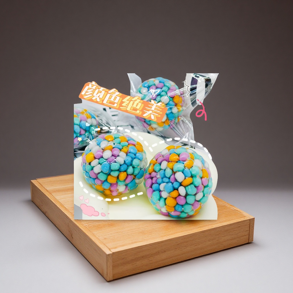 The creative and popular xylitol noise ball is a super soft and thin sticky toy. It's a casual sports ball that can be easily squeezed and pinched. It's a fun ball Application Scenario