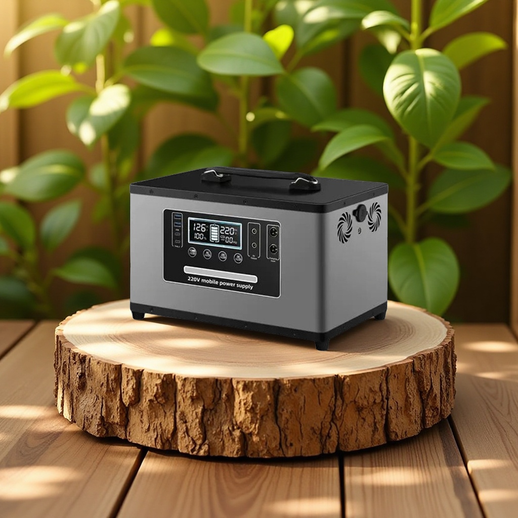 220V outdoor mobile power bank, large-capacity portable emergency power outage, self-driving and travel charger, solar cell, household electrical appliances Application Scenario