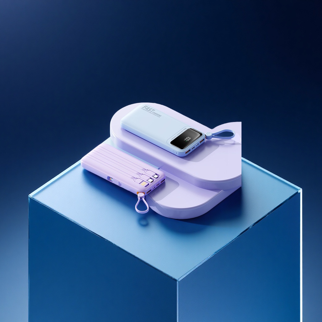 Cross-border 3C certification 10,000 mah fast charging power bank, customized LOGO gift, digital computer and mobile phone accessories