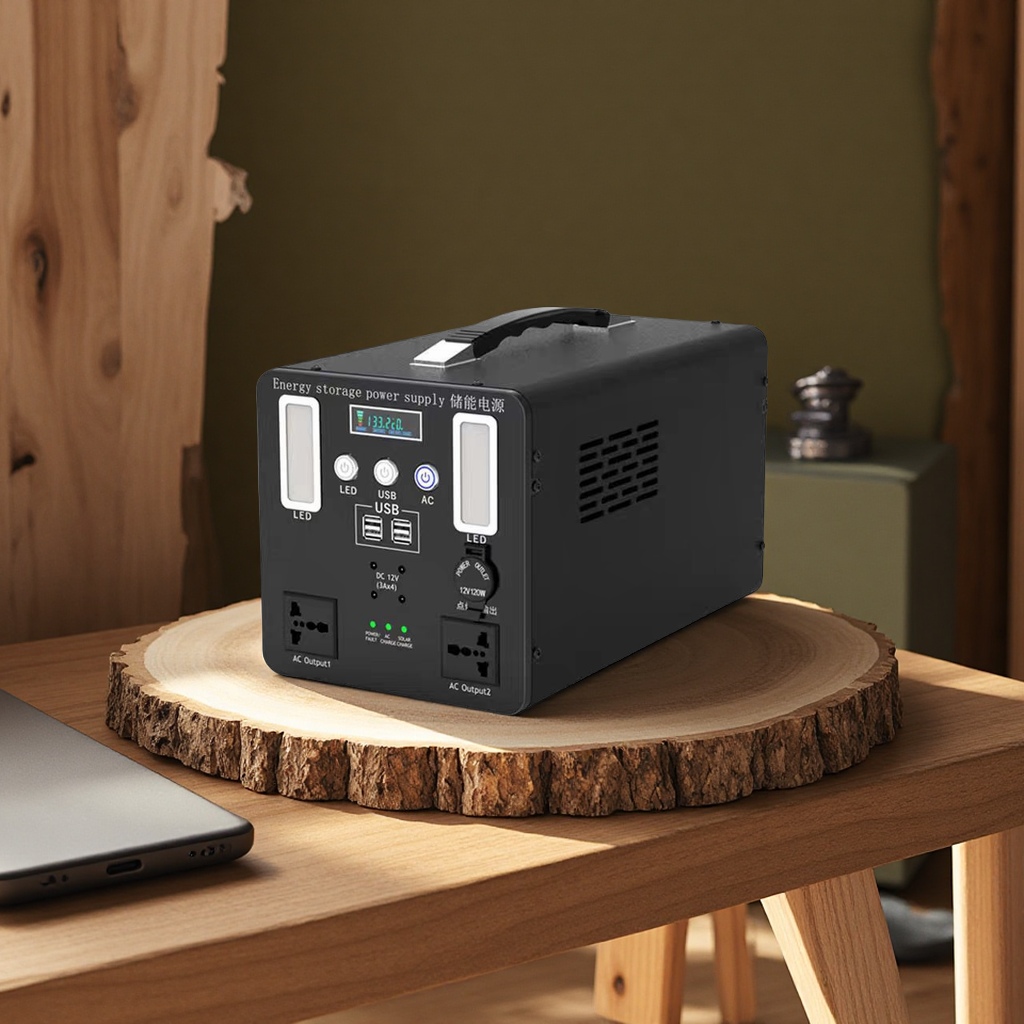 Portable large-capacity 110V power bank, outdoor camping, self-driving, emergency energy storage, vehicle-mounted, household, street vending, hardware tools, welding and cutting equipment Item Picture