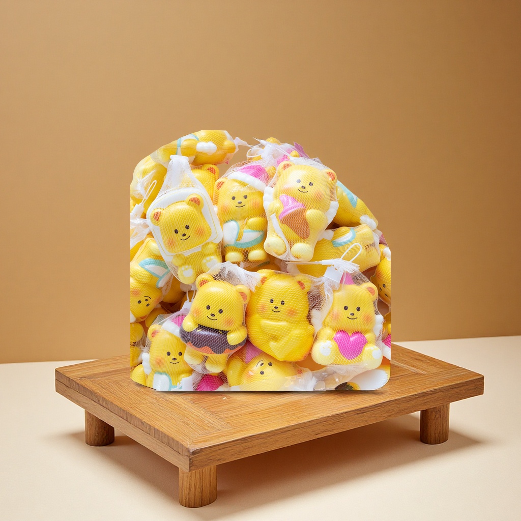 黄油小熊慢回弹捏捏乐解压神器儿童玩具摆件网红爆款毛绒公仔娃娃礼物减压玩偶