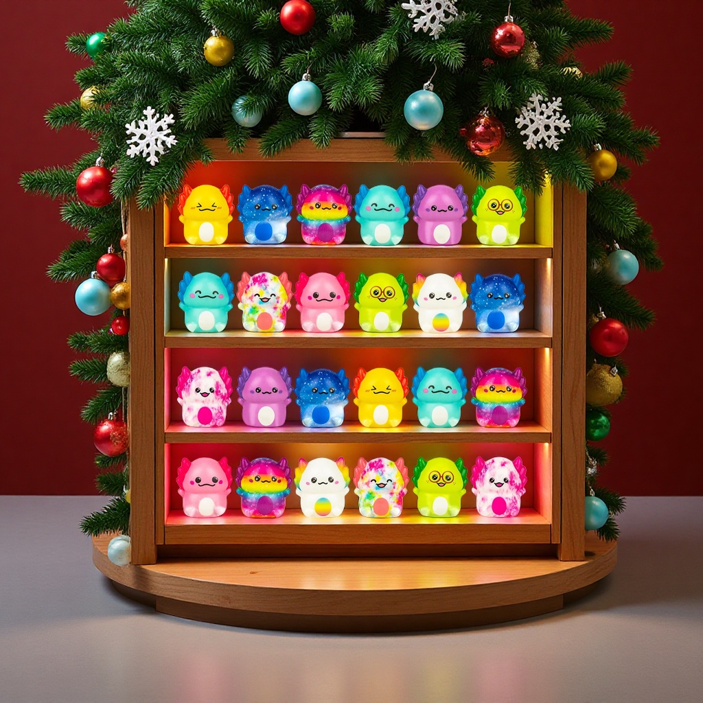 Cross-border Christmas Grinch Pinching Fun Slow Rebound Stress-relieving decorative items, children's gifts, plush fabric mascot toys, holiday pendants details Picture