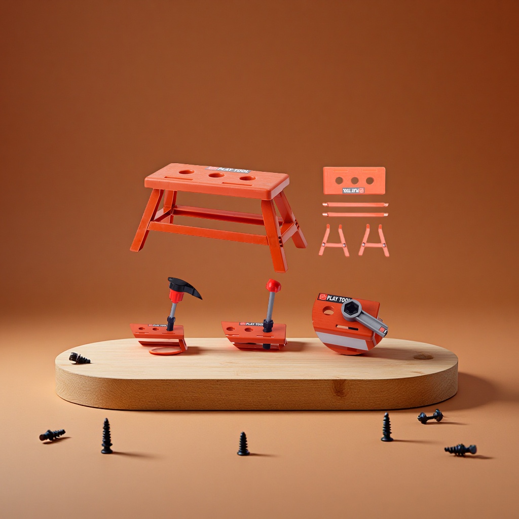 Play house toy toolbox set, baby screwdriver, electric drill, electric saw, repair simulation tool, children's toy set Application Scenario