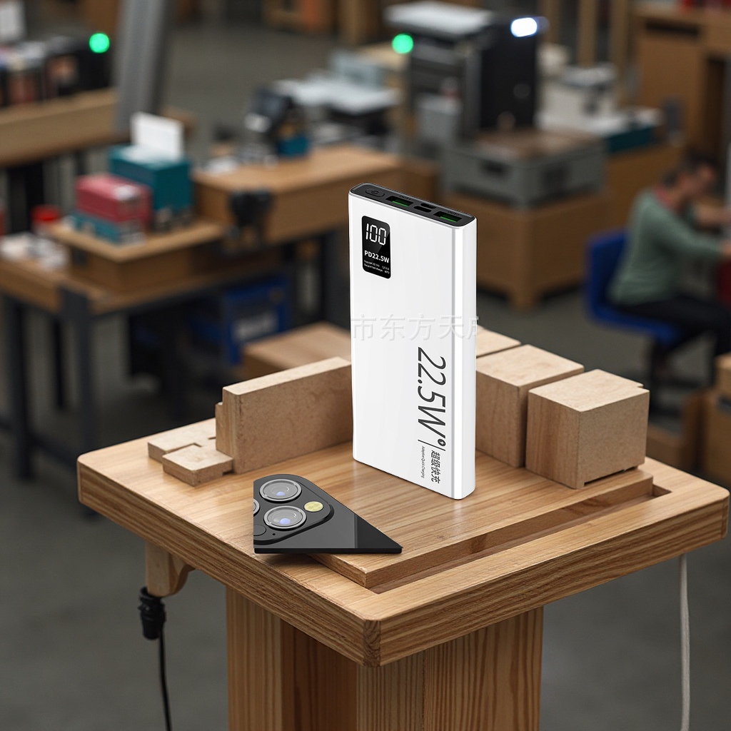 Wholesale of cross-border 20,000 mah super-fast charging large-capacity power banks, LOGO customization, digital computer and mobile phone accessories Application Scenario