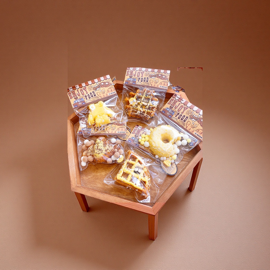 Super soft mud-like food play, pinching fun blind bag, stress-relieving magic tool, supermarket trendy toy model, realistic fruit and vegetable food, fun stress-relieving toy Application Scenario