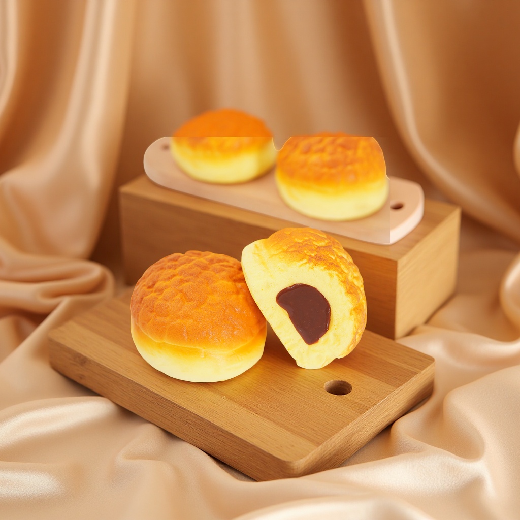 Stress-relieving toy PU simulation bread kneading Fun Filling fluid Fun food player kitchen bread machine and steamed bun machine Application Scenario