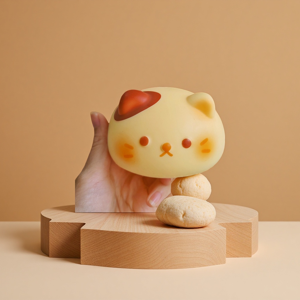 The slow-bouncing bread and toast toy that can be pinched by Internet celebrity is a fun and unique toy on Xiaohongshu for relieving muscle weakness and relaxation Specification image