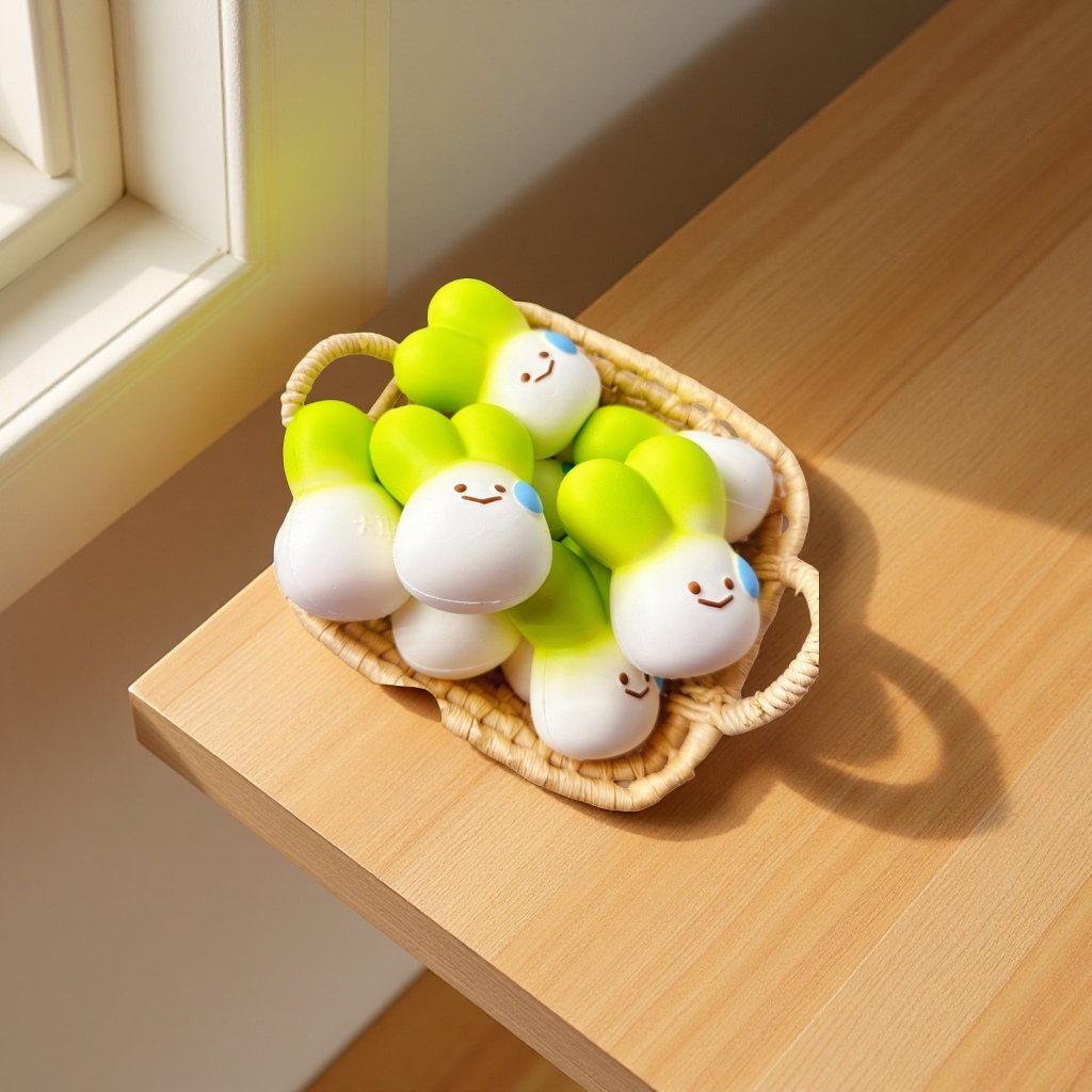 儿童玩具/钥匙扣儿童玩具/解压面包/软料粘动物/八寸精品毛绒玩具产品图