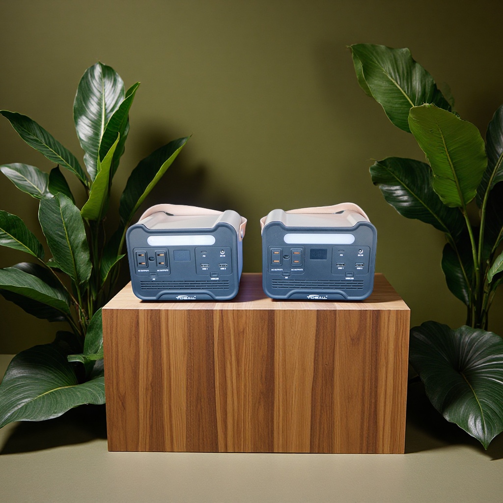 Outdoor energy storage power supply 220V large-capacity portable night market stall camping backup multi-functional mobile power supply, hardware tools, electric welding and cutting energy storage machine Item Picture