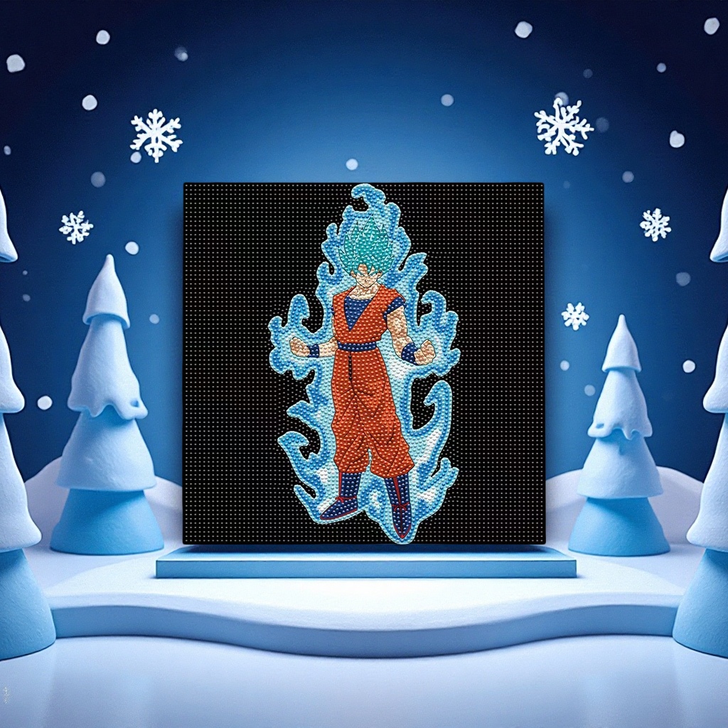 New 30*30 Ice Princess Mickey Mouse Mario Rab Cartoon Full diamond children's DIY diamond painting wholesale home decoration decorative painting hanging painting Leather painting Application Scenario